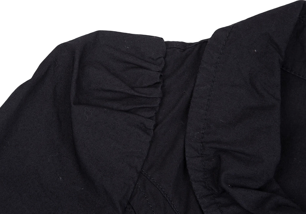 ISSEY MIYAKE JAPAN. sunaokuwahara Dyed Navy Cotton Shirt Coat
