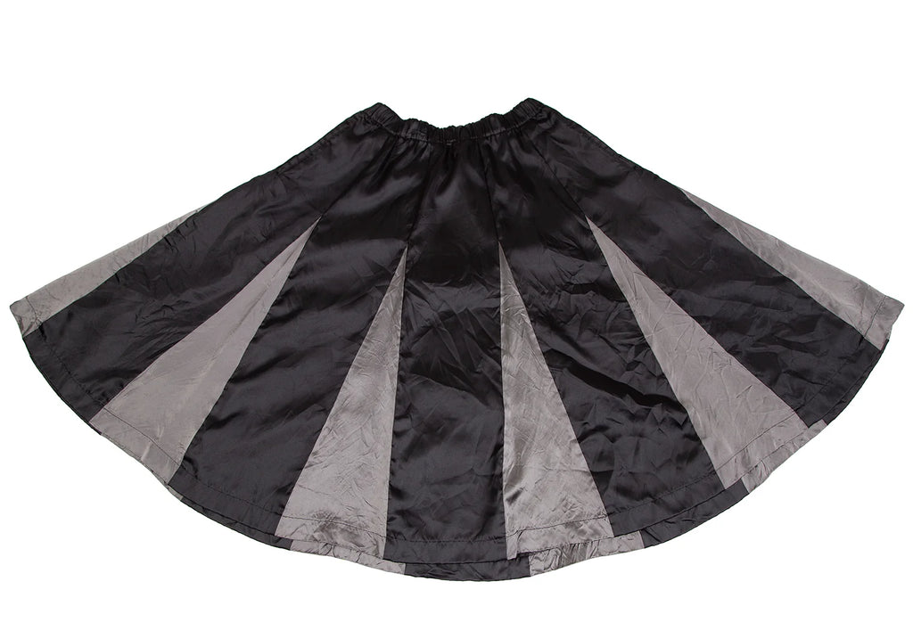 COMME des GARCONS COMME des GARCONS JAPAN. Black Poly Panel Switching Skirt