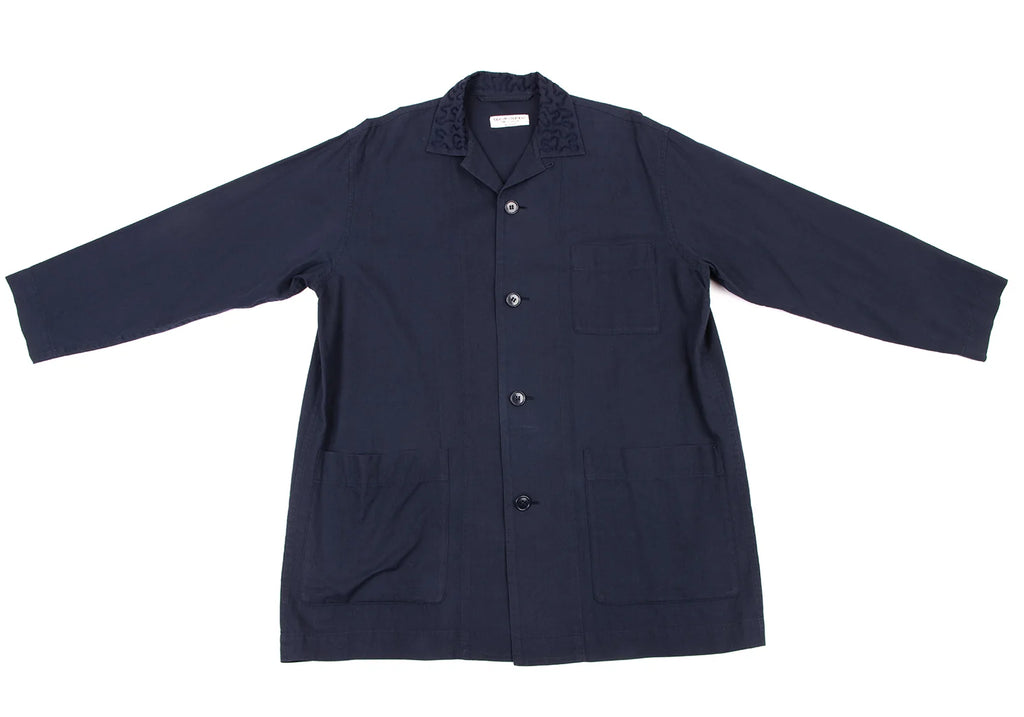 COMME des GARCONS JAPAN. robe de chambre Collar Taped Navy Shirt Jacket