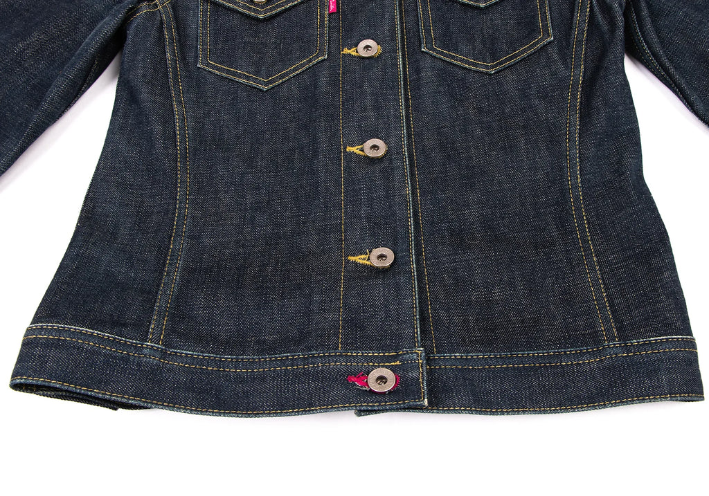 Paul Smith UK. Indigo Selvedge DENIM Jeans Jacket