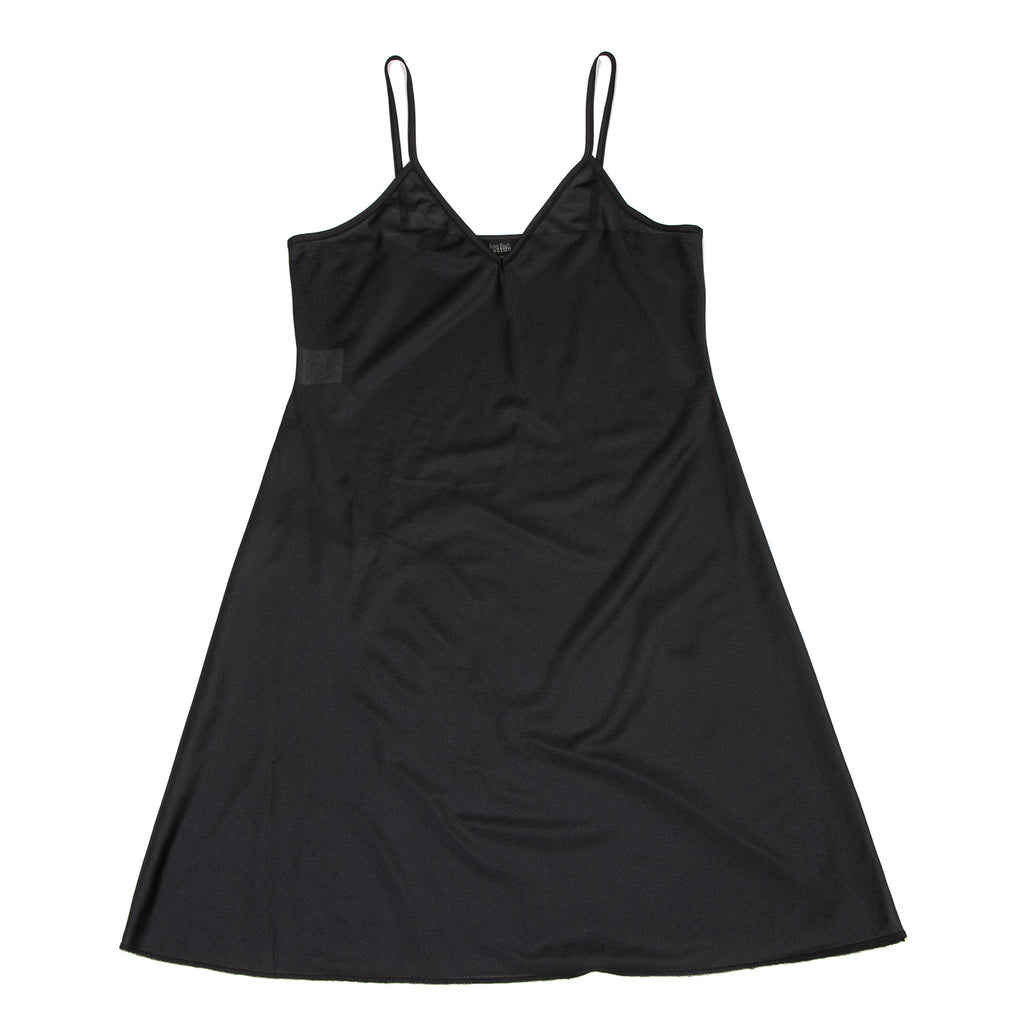 Jean-Paul GAULTIER PARIS. FEMME Black Semi Sheer Camisole Tunic / Mini Dress