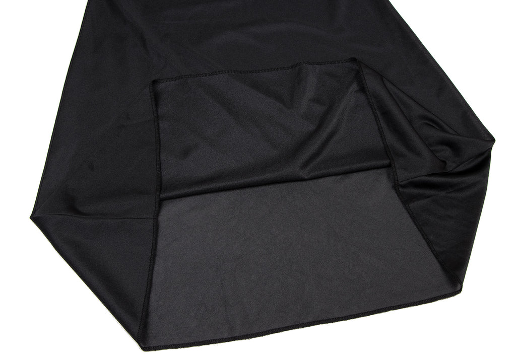 Jean-Paul GAULTIER PARIS. FEMME Black Semi Sheer Camisole Tunic / Mini Dress