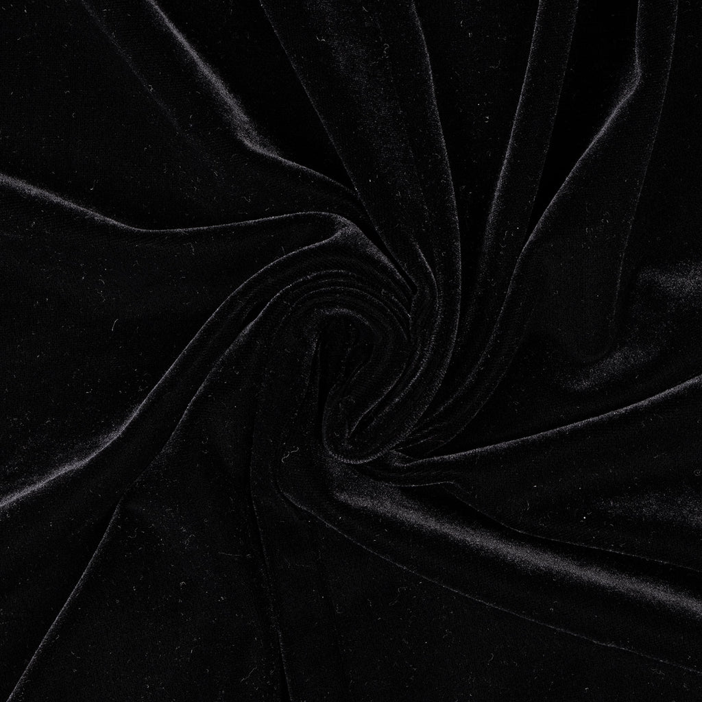 HIROKO KOSHINO. HIROKO BIS. Black Velor Sleeveless Dress