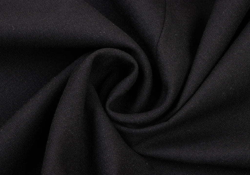 MARGARET HOWELL LONDON/TOKYO. Black Wool Skirt