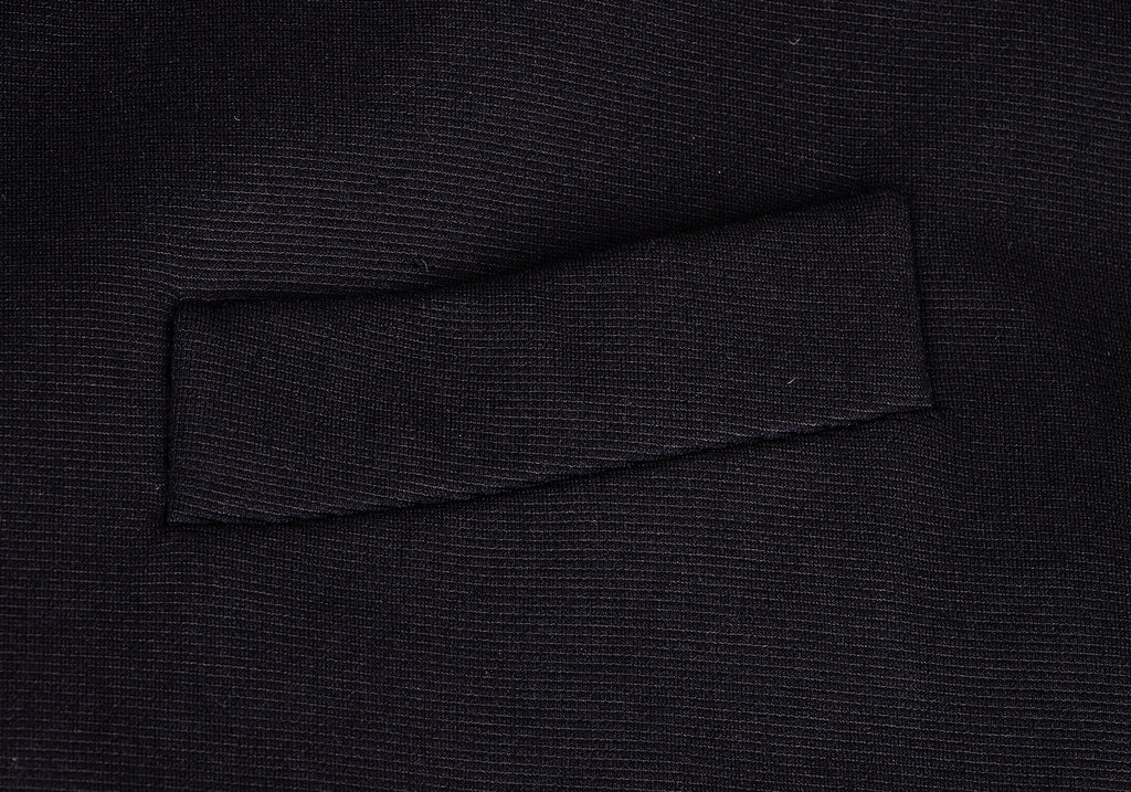 ROMEO GIGLI Italy. Black Shawl Collar Off-shoulder Jacket