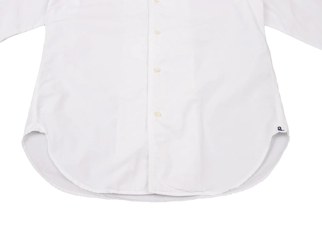 45rpm 45R JAPAN. White Cotton Broad Long Sleeve Shirt