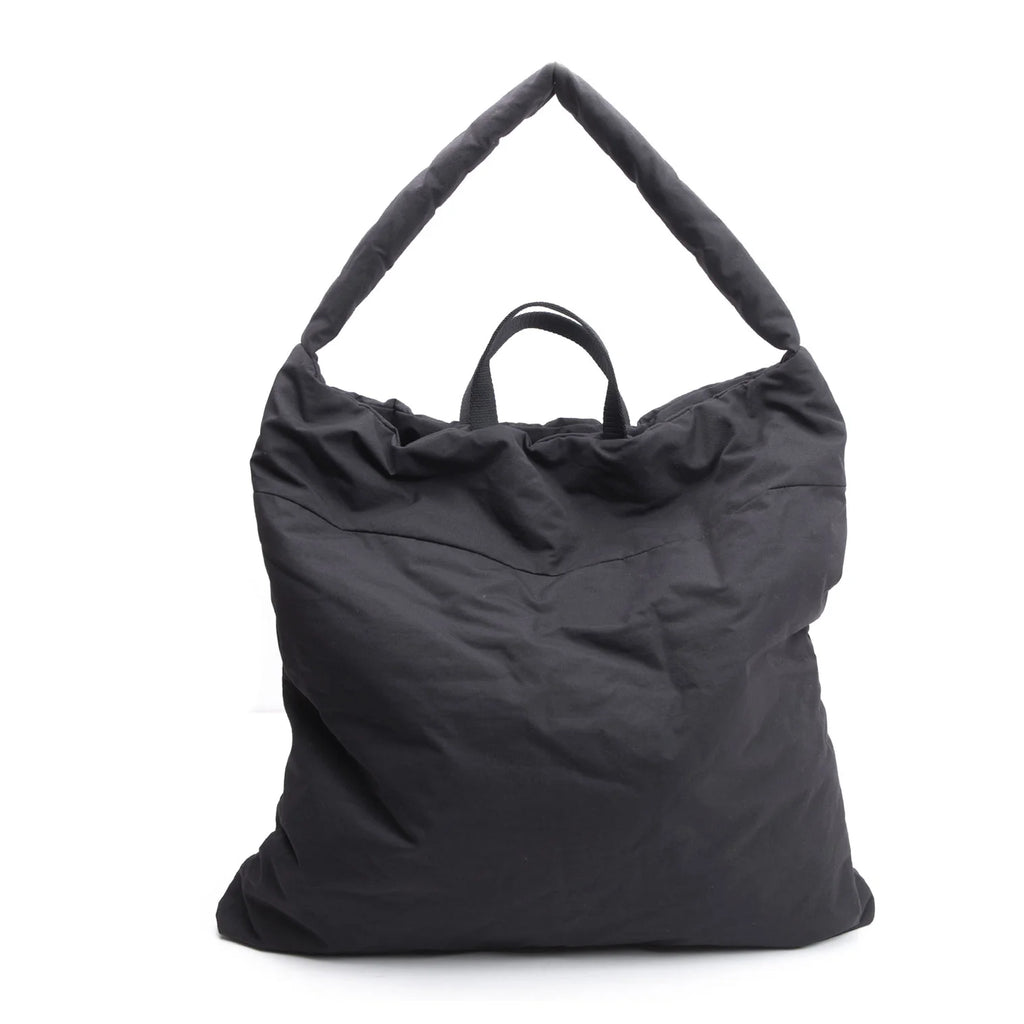 TIDI DAY AND AUGUST JAPAN. Black Large Padding Shoulder Bag