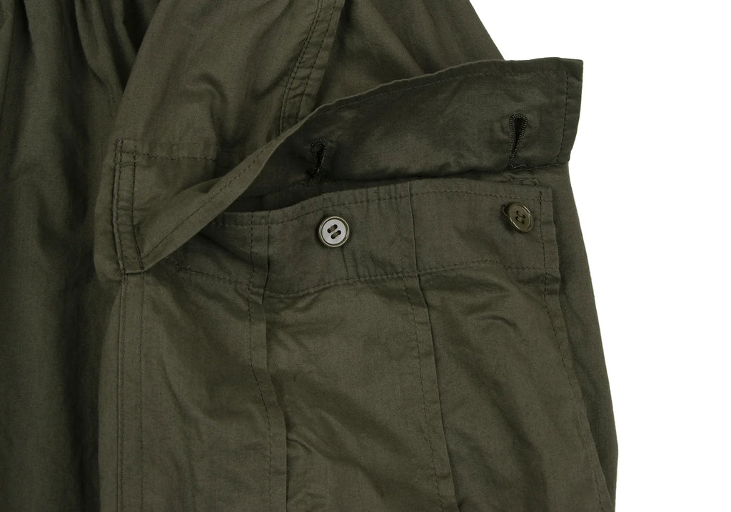 COMME des GARCONS JAPAN. TRICOT. Khaki Cotton Cargo Pocket Skirt Khaki