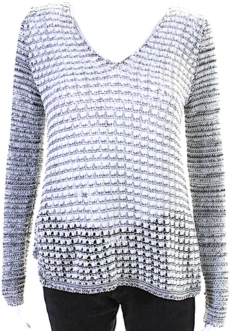 Helmut Lang NY.NEW W/TAGS. Black Silk Floral Print Scoop Neck Wrap Blouse