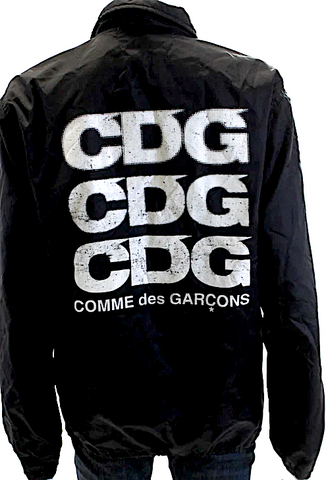 Comme des Garçons Japan. BLACK. NEW W/TAGS Grey Wool Tweed Pattern Evening Jacket