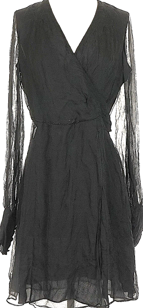 Jane Mayle NY. Maison Mayle Black Cocktail Dress