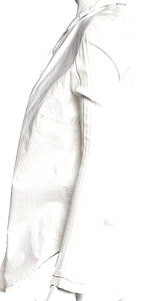 Hannoh Wessel Italy. White Cotton Long Sleeve Button-Up Top