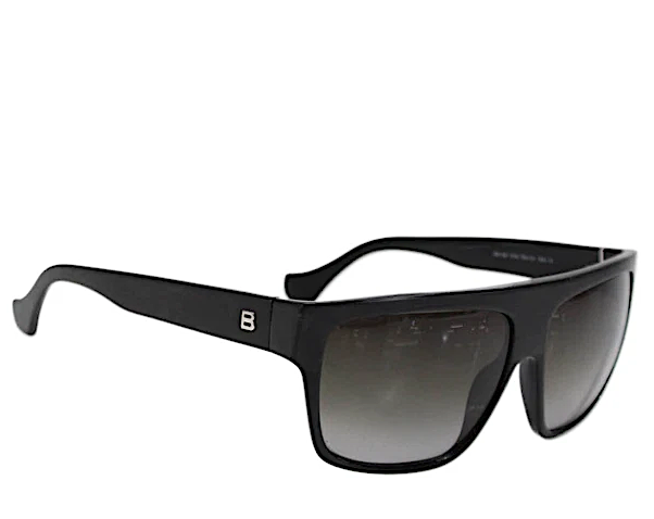 Balenciaga Paris. Black Square Frame Sunglasses