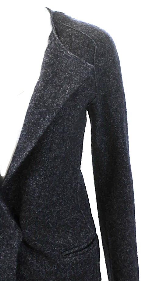 Isabel Marant Etoile Paris. Blue Knit Double Pocket Short Jacket