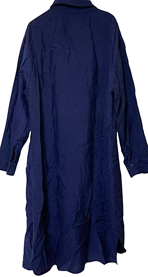 michiko by Y's Yohji Yamamoto JAPAN. Navy Shirt Dress