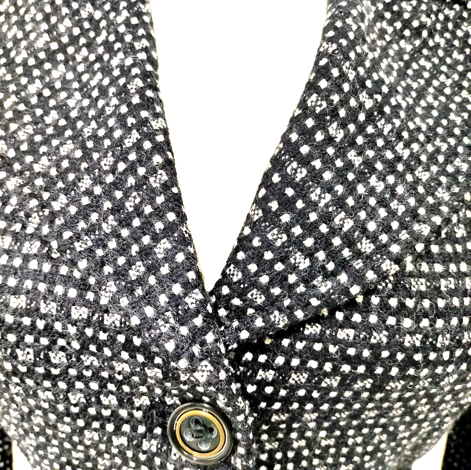 Dolce&Gabbana Italy. D & G Geometric Pattern Wool Jacket