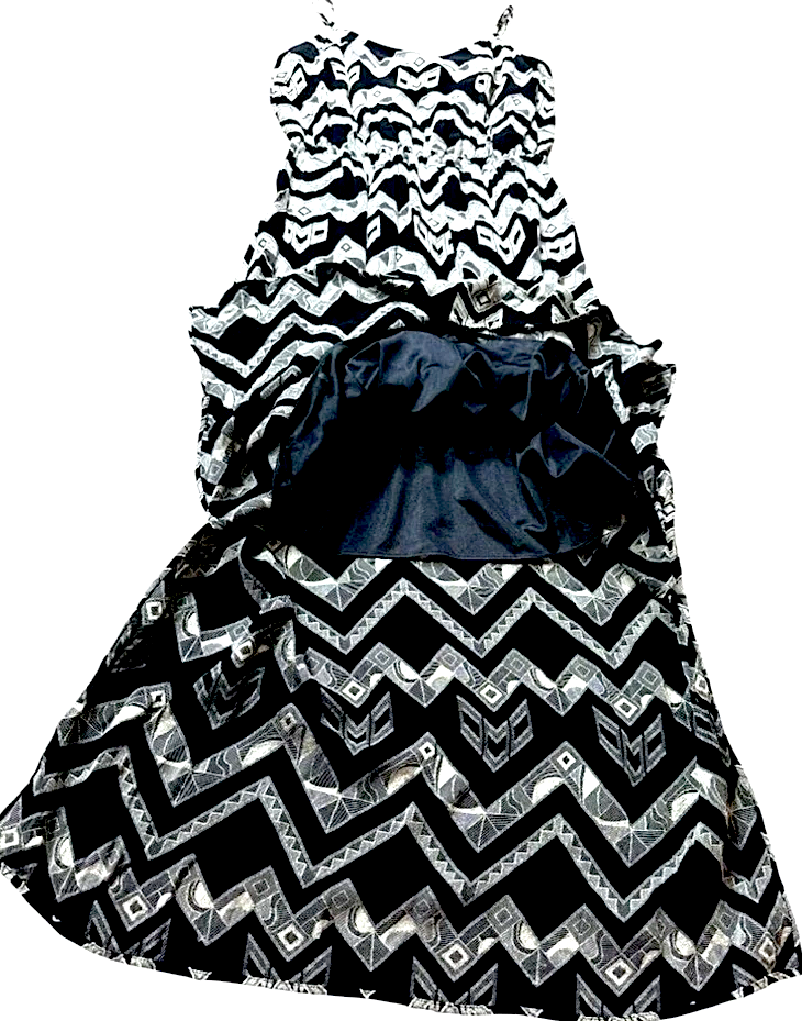 United Arrows JAPAN. Black Sleeveless Midi Dress