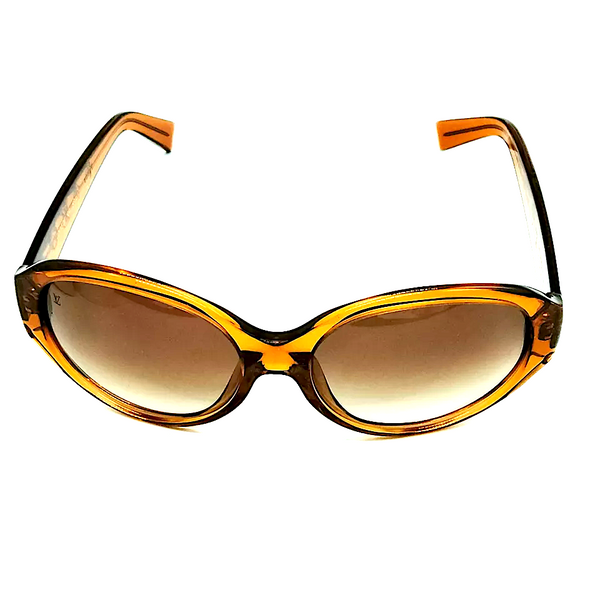 Louis Vuitton Brown Shade Acetate Logo NEW W/O TAG