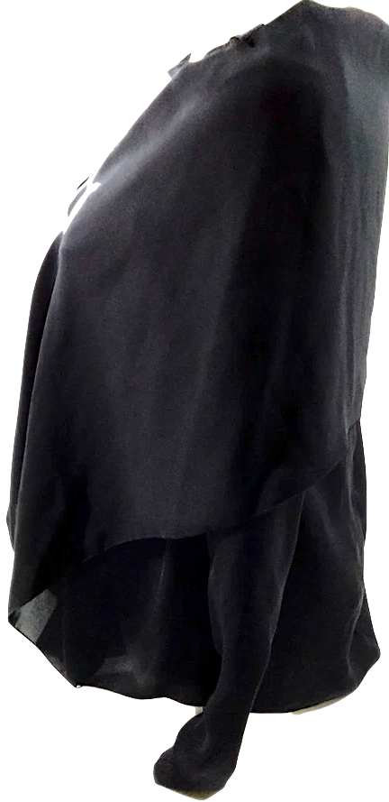 Maison Margiela Paris. Black Polytech Top