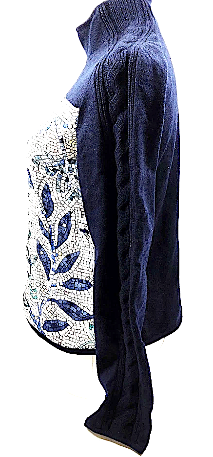 Hermes Paris. Vintage Silk/Cotton Scarf Print Top