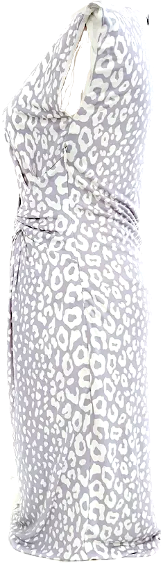 Gucci Italy. Multi-Color Rayon, Acetate, Nylon Abstract Print Dress