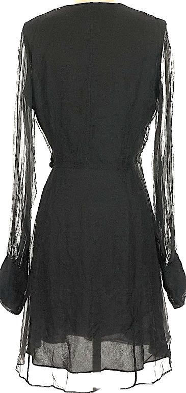 Jane Mayle NY. Maison Mayle Black Cocktail Dress