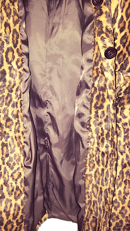 Anonymous Faux Fur Vintage Coat by John Carlisle