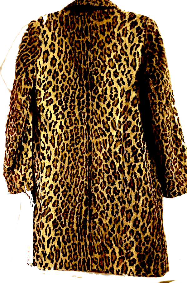 Anonymous Faux Fur Vintage Coat by John Carlisle
