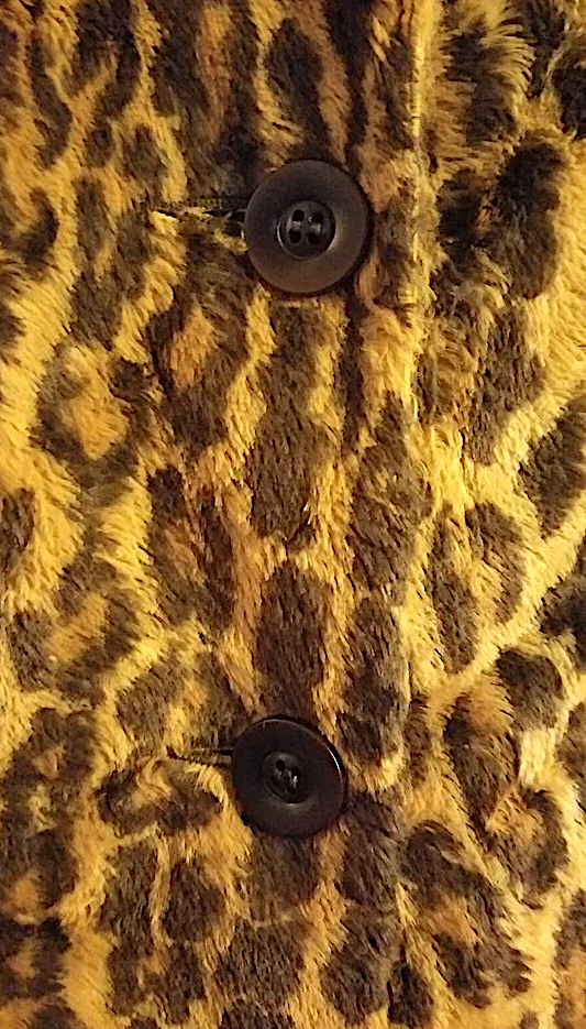 Anonymous Faux Fur Vintage Coat by John Carlisle