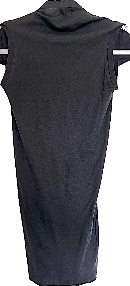 Barbara I Gongini Copenhagen. Avant-garde NWOT. Black Knit Nordan SQUARE Tunic/Dress