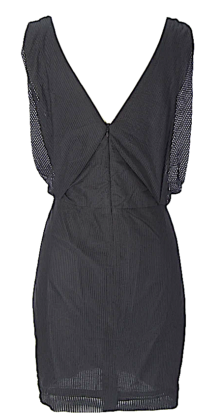 SURFACE TO AIR PARIS. NEW W/TAG Black Cotton/Polyamide Blend Ruiz Dress