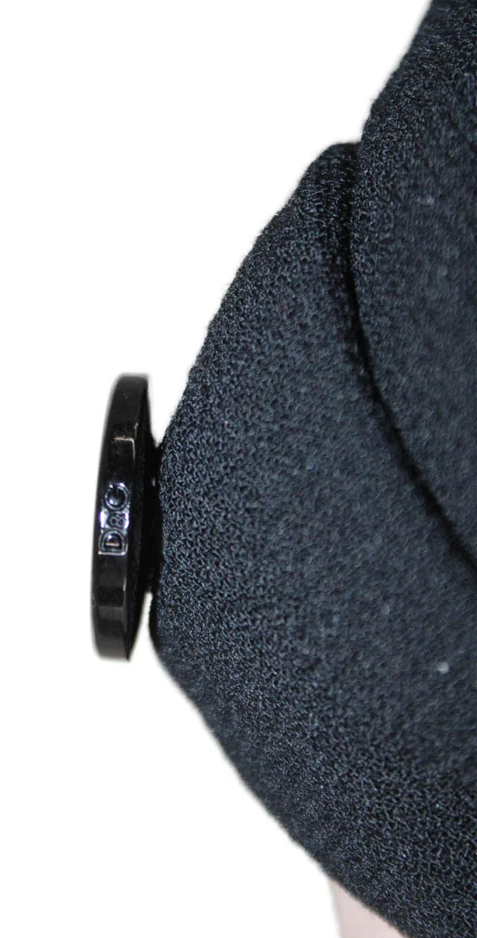 Dolce and Gabbana Italy. D&G Black Wool Long Sleeve Button Blazer Jacket