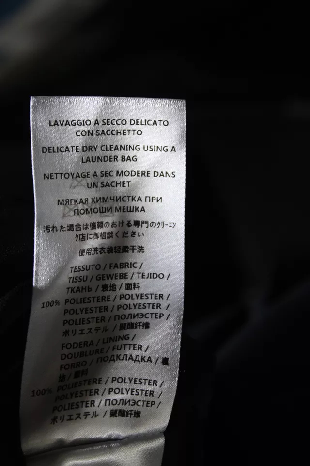 Alexander McQueen UK. McQ. BBlack Studded Crew Neck Pleated Shift Dress