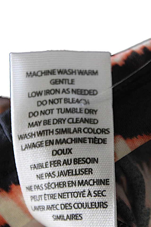 Ulla Johnson NY. Brown/Pink Ikat Print Long Sleeves Shirt