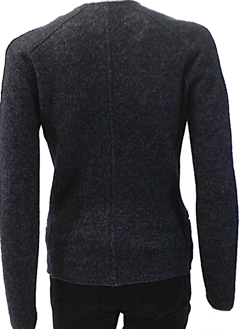 Isabel Marant Etoile Paris. Blue Knit Double Pocket Short Jacket