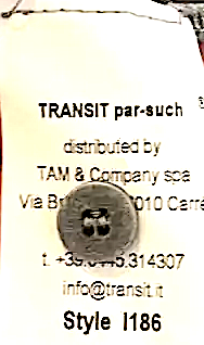 Transit Par Such Italy. Cotton Linen/Viscose Blend Gray Long Maxi Dress