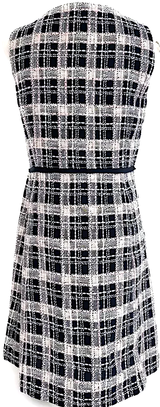 Miu Miu Italy. Dress Ladies Wool, Cotton, Viscose Polyamide Linen, Acetate, Silk