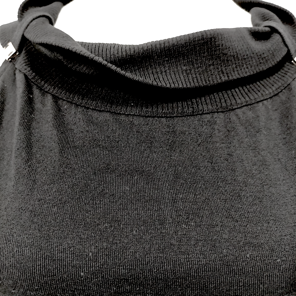 Gucci Italy. Black Wool/Nylon Sleeveless Top