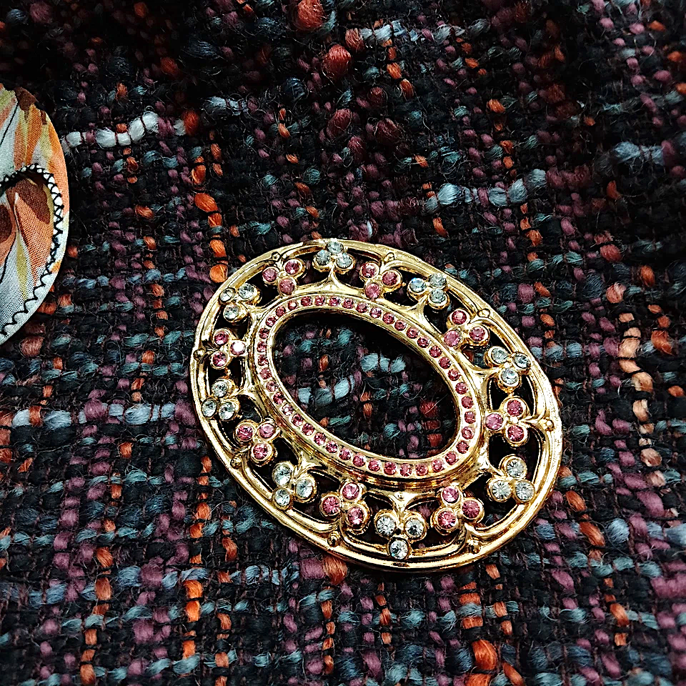 Dolce&Gabbana Italy. Vintage Wool, Cotton, Silk, Rayon Tweed Jacket