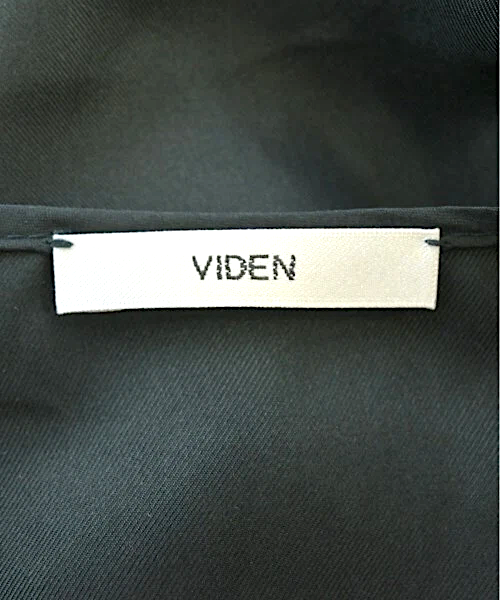 VIDEN Green Silk Wrap Summer Dress