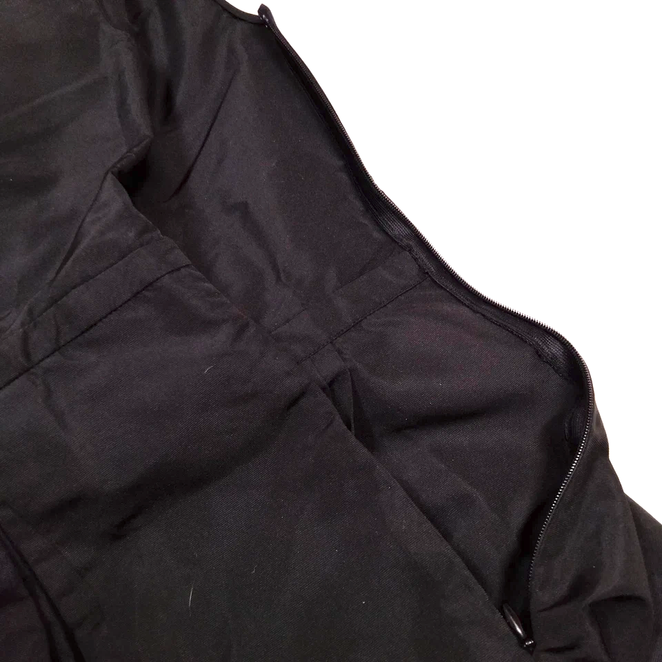 Miu Miu Italy. Vintage Black Acetate, PolyTech Fabric Dress