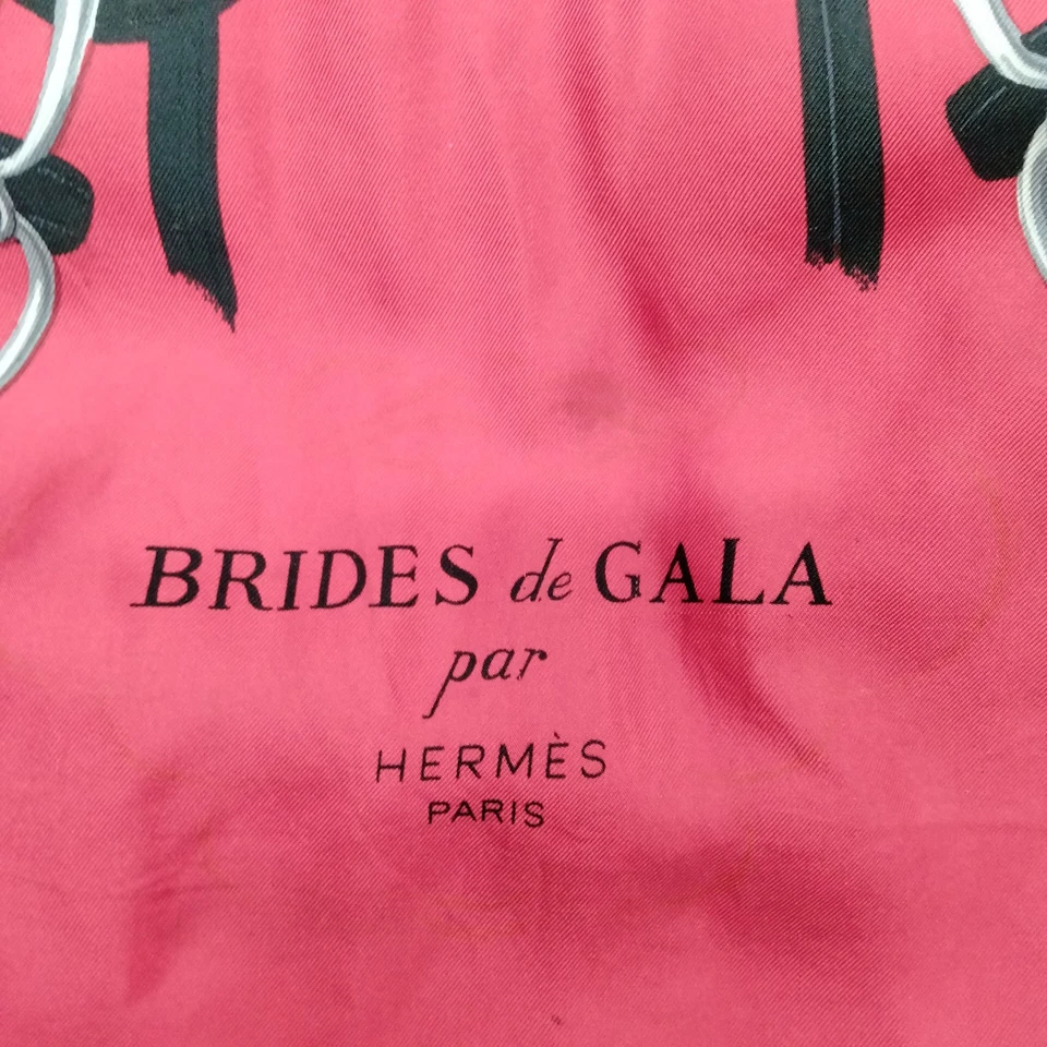 Hermes Paris. Black/Red Multicolor Silk, Cotton Cashmere Blouse SZ: M