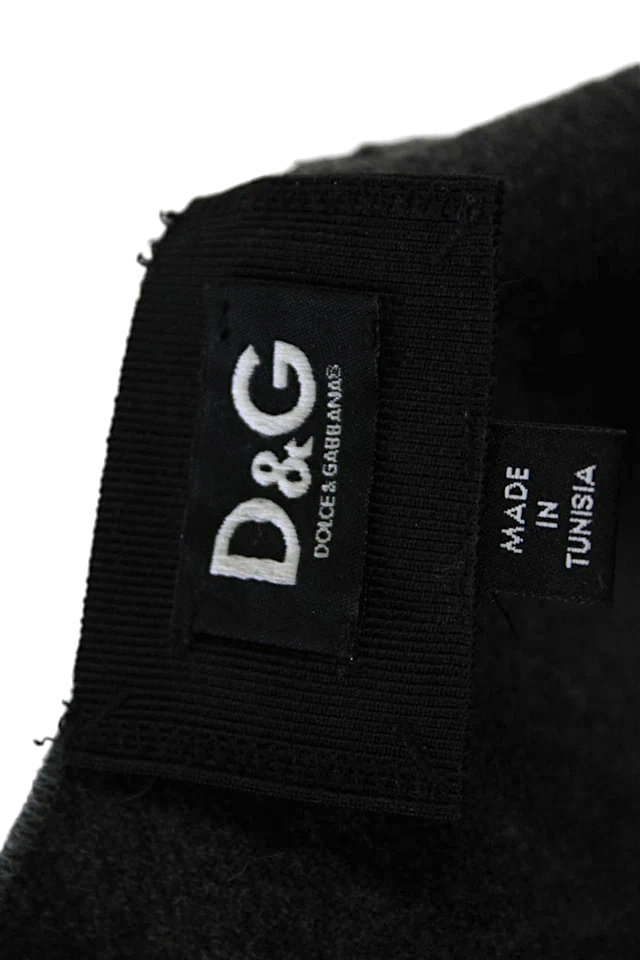 Dolce & Gabbana Italy. D&G. Gray Wool Sleeveless Inverted Pleat Dress