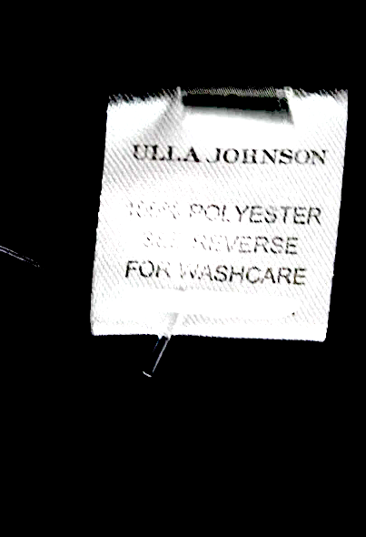 Ulla Johnson NY. Black/Gray Pleated Ombre Midi Skirt