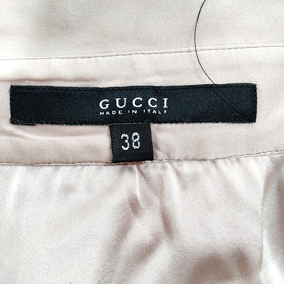 Gucci Italy. Silk, Nylon, Elastin Top