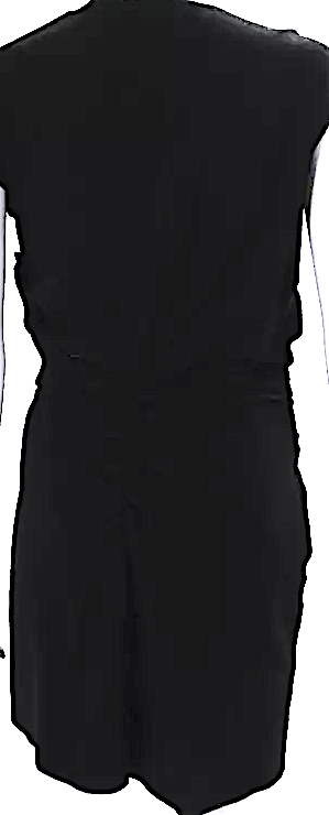 Etoile Isabel Marant Paris. Black Wool Ruched Dress