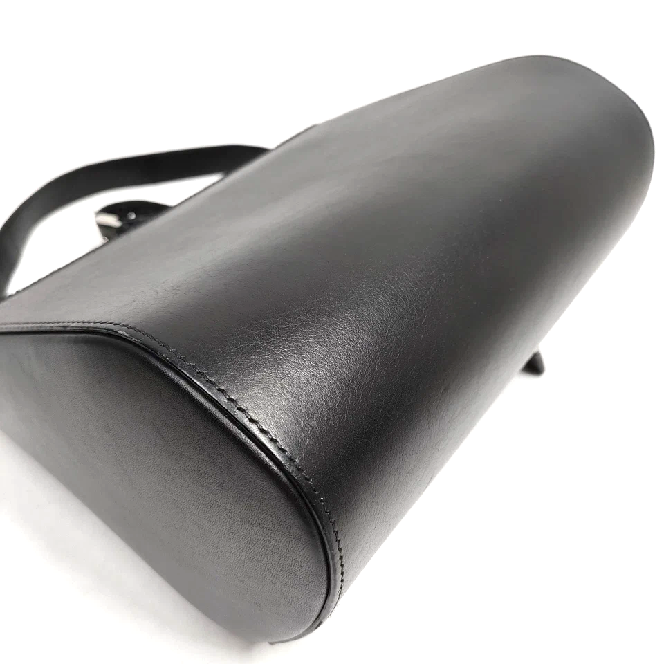 Givenchy Paris. Black Pony Hair Flap Black Leather Shoulder Bag