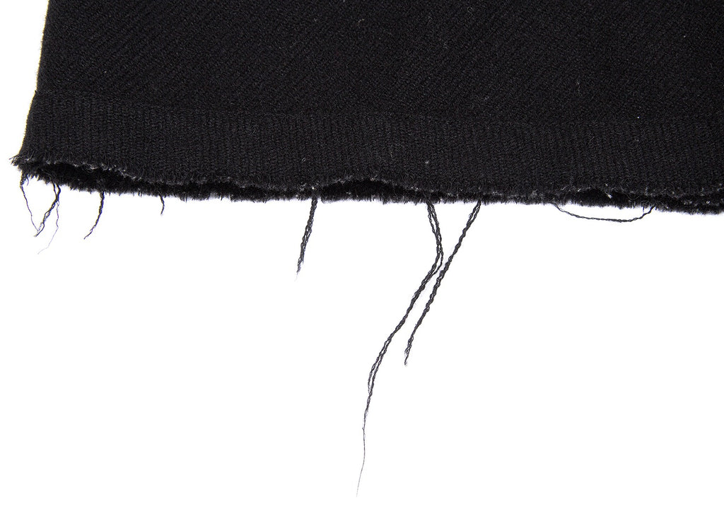 Yohji Yamamoto Japan. Y's Snap Button Black Wool Knit Jacket