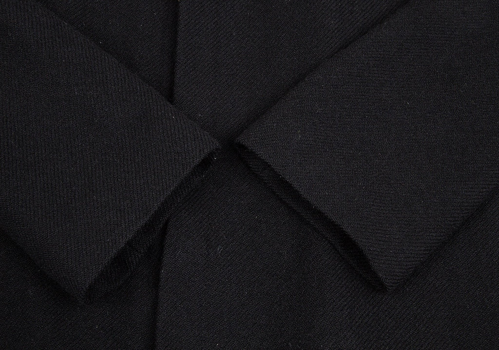 Yohji Yamamoto Japan. Y's Snap Button Black Wool Knit Jacket