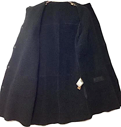 SHEARLING One of A Kind Black Sheepskin Coat